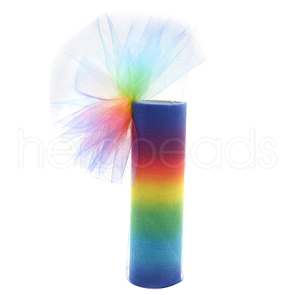 Polyester Deco Mesh Ribbons PW-WG7A161-04-1