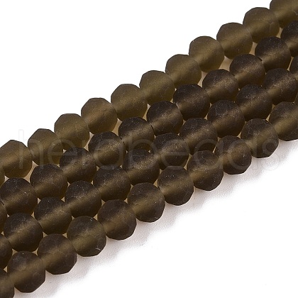 Transparent Glass Beads Strands EGLA-A044-T6mm-MD16-1