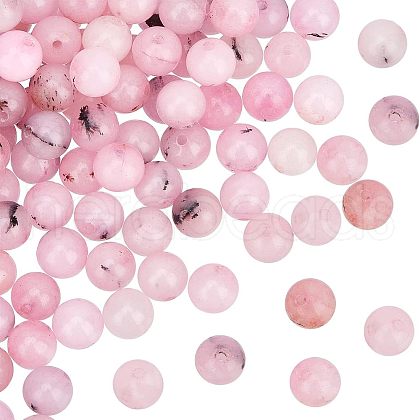 Olycraft 3 Strands Natural Cherry Blossom Jasper Beads Strands G-OC0002-46-1