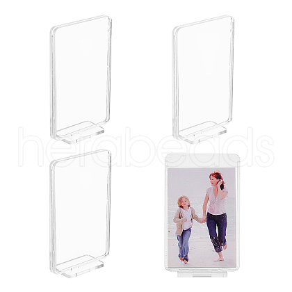 Acrylic Card Display Stands ODIS-WH0025-58-1
