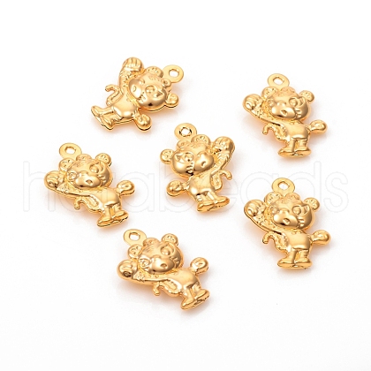304 Stainless Steel Pendants STAS-L244-36G-1