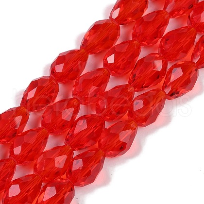 Transparent Glass Beads Strands EGLA-N013-T6mm-D12-1