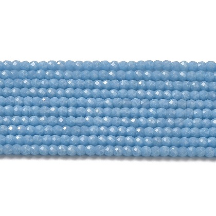 Synthetic Luminous Stone Beads Strands G-C086-01B-10-1