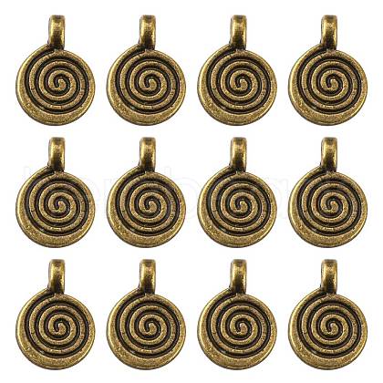 Tibetan Style Alloy Charms MLF0339Y-NF-1