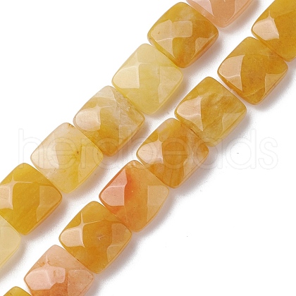 Natural Topaz Jade Beads Strands G-K359-B10-01-1