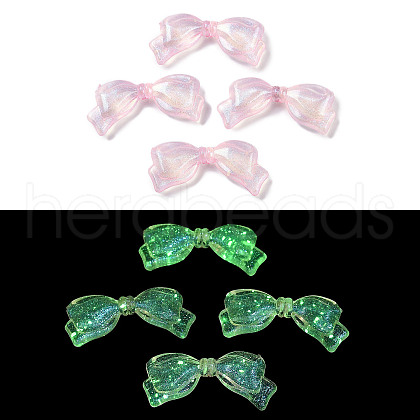 Luminous Transparent Acrylic Beads LACR-U001-01B-1