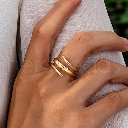 Iron Cuff Open Rings for Women FS-WGE99DE-01-1