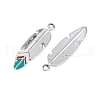 CHGCRAFT 40Pcs Alloy Enamel Pendants FIND-CA0005-27A-3