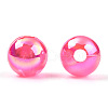 Transparent Acrylic Beads MACR-T046-01E-16-2