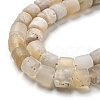 Natural Cherry Blossom Agate Beads Strands G-NH0012-A01-01-4