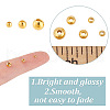GOMAKERER 80Pcs 3 Styles Round 925 Sterling Silver Spacer Beads FIND-GO0002-63-3