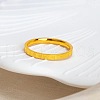 Heart Pattern Stainless Steel Finger Rings FS-WG2B97B-03-1