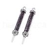 Natural Garnet Big Pointed Pendants G-F650-C05-1