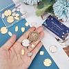 SUNNYCLUE 32Pcs 8 Styles Stainless Steel connector Charms STAS-SC0005-03-3