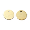 304 Stainless Steel Charms STAS-M111-15G-02-1