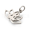 304 Stainless Steel Charms STAS-M119-03P-2