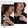 Unicraftale DIY Open Wrap Finger Ring Making Kit DIY-UN0003-24-7