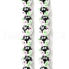 Handmade Porcelain Beads Strands PORC-A025-01F-1