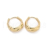 304 Stainless Steel Hammered Hoop Earrings for Women EJEW-U060-01B-G-4
