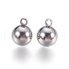 201 Stainless Steel Charms STAS-P212-08P-03-1