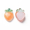 Transparent Epoxy Resin Cabochons CRES-S365-07-3