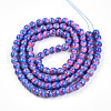 Baking Painted Glass Beads Strands DGLA-N008-8mm-02-3