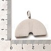 304 Stainless Steel Enamel Pendants STAS-Z110-03P-02-3