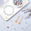 SOFPLATE 200Pcs Spray Painted Glass Beads GLAA-SP0001-06-4