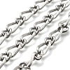 304 Stainless Steel Twisted Curb Link Chains CHS-A016-12P-A-1