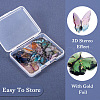  14Pcs 7 Colors Transparent Resin Pendants RESI-TA0001-94-4