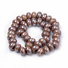 Handmade Porcelain Beads X-PORC-Q219-13x9-F12-2