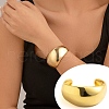 Alloy Cuff Bangles for Women BJEW-V002-01G-1
