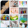   5800~6240Pcs 24 Colors Transparent Acrylic Beads TACR-PH0001-58-5
