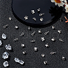 30Pcs 3 Styles 201 & 304 Stainless Steel Cup Peg Bails Charms STAS-LP0001-27-3
