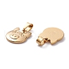 304 Stainless Steel Pendants STAS-J036-155G-2