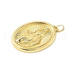 Brass Pendants KK-B139-23B-G-2