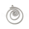 304 Stainless Steel Pendants STAS-G355-08A-P-1