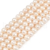 Natural Cultured Freshwater Pearl Beads Strands PEAR-I007-07X-13A-2