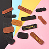 PU Leather Labels DIY-TA0003-24-5