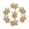 Tibetan Style Alloy Pendants X-TIBEP-A22571-AG-FF-1