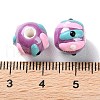 Handmade Porcelain Beads Strands PORC-L078-01I-4