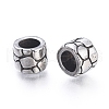 304 Stainless Steel European Beads STAS-F243-37AS-2