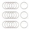 Tarnish Resistant 304 Stainless Steel Linking Rings X-STAS-T047-15A-1