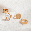 4Pcs Alloy Finger Rings Sets WG7802C-16-2