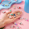 48Pcs ABS Plastic Imitation Pearl Pendants PALLOY-TAC0038-5
