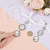 Alloy Wedding Bouquet Pendant Decoration PALLOY-UN00011-4