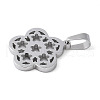 304 Stainless Steel Pendants STAS-S162-15P-2