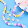 Handmade Polymer Clay Beads Strands X-CLAY-T020-09F-6
