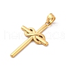 304 Stainless Steel Pendants STAS-L286-06G-2