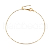 Brass Cable Chains Bracelets for Women BJEW-Z102-01G-4